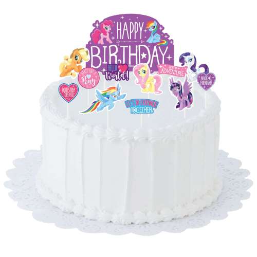 My Little Pony Cake Topper Set - Click Image to Close